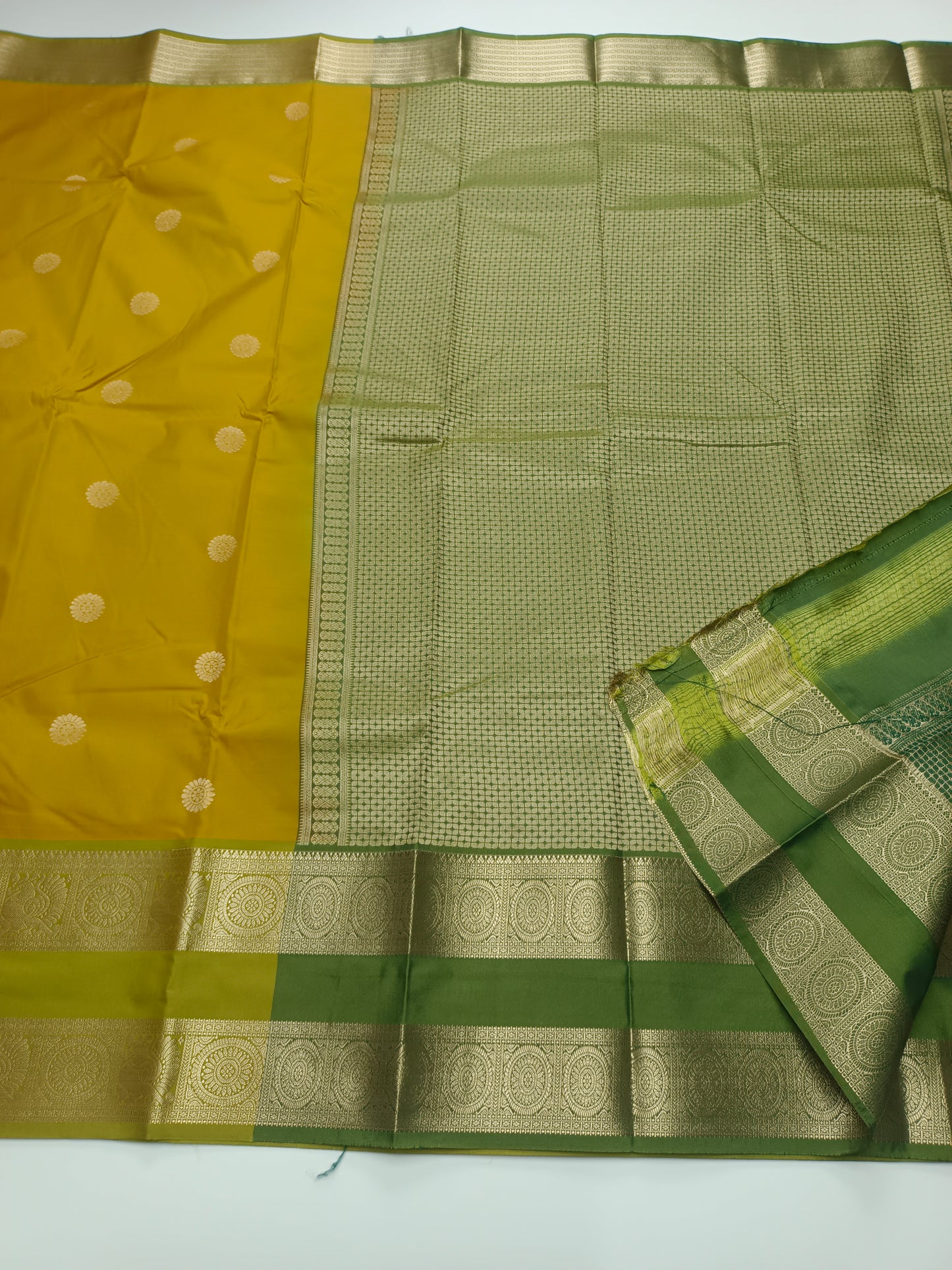 KANCHIPURAM SEMI SILK SAREE