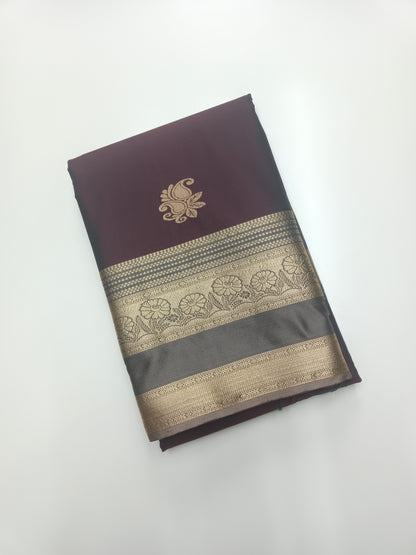 KANCHIPURAM SEMI SILK SAREE