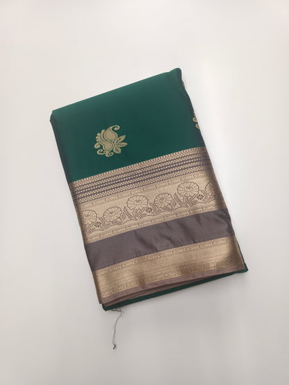 KANCHIPURAM SEMI SILK SAREE