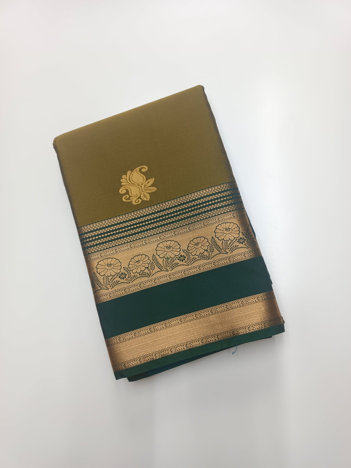 KANCHIPURAM SEMI SILK SAREE