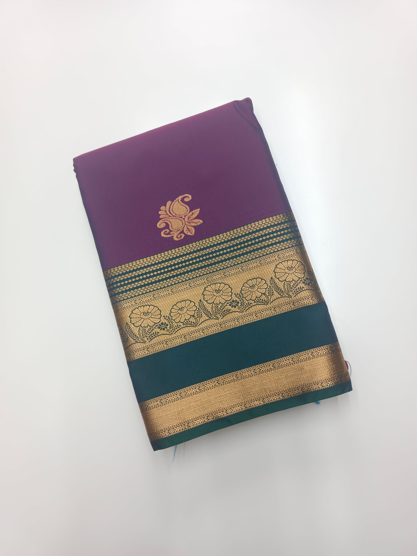 KANCHIPURAM SEMI SILK SAREE