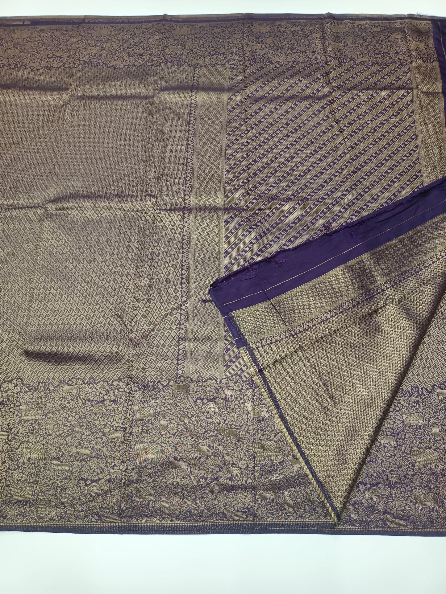 FANCY BROCADE SAREE