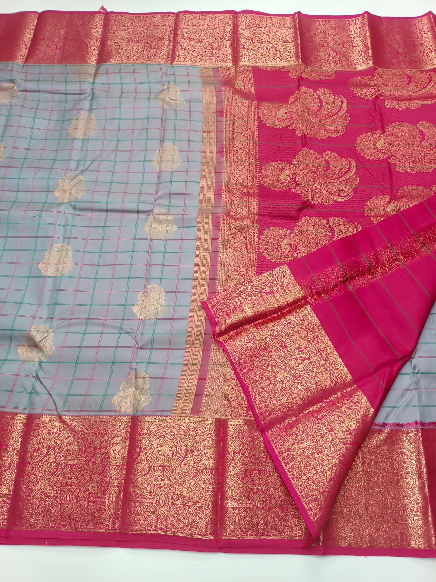 KANCHIPURAM PURE SILK SAREE (SPECIAL 30% DISCOUNT)