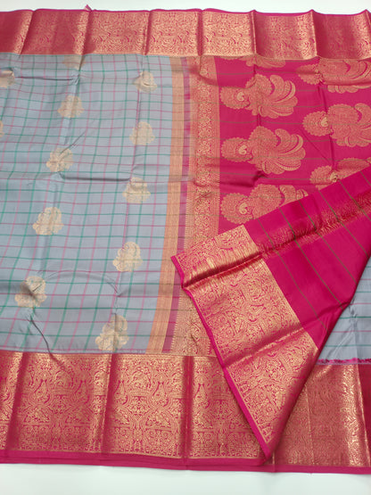 KANCHIPURAM PURE SILK SAREE (SPECIAL 30% DISCOUNT)