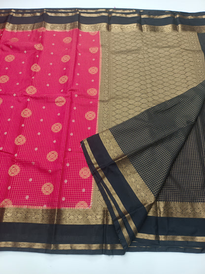 SEMI CREPE SILK SAREE