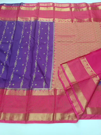SEMI CREPE SILK SAREE