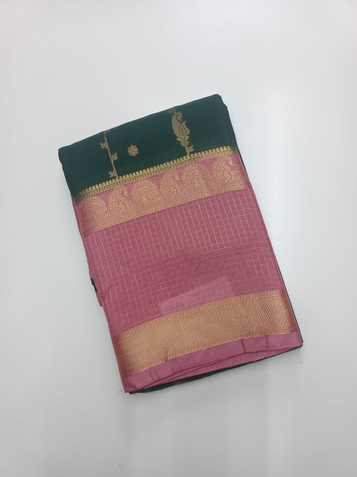 SEMI CREPE SILK SAREE