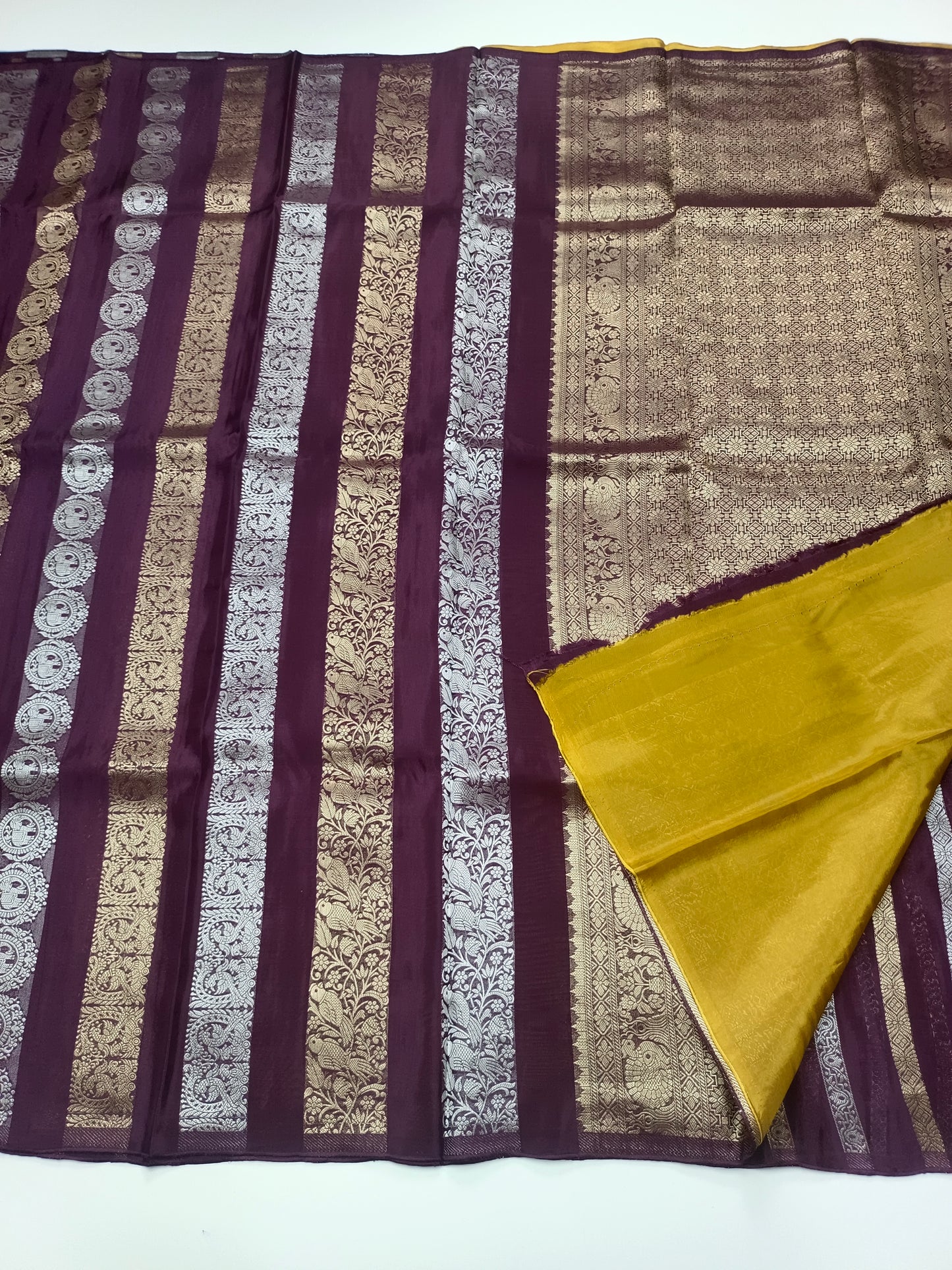FANCY ORGANZA CREPE SILK SAREE