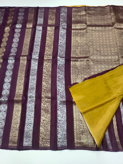 FANCY ORGANZA CREPE SILK SAREE