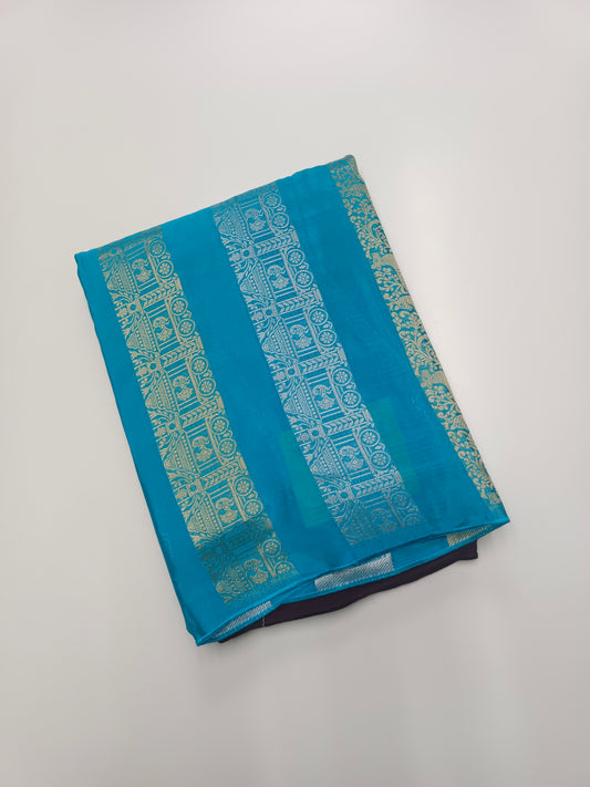 FANCY ORGANZA CREPE SILK SAREE