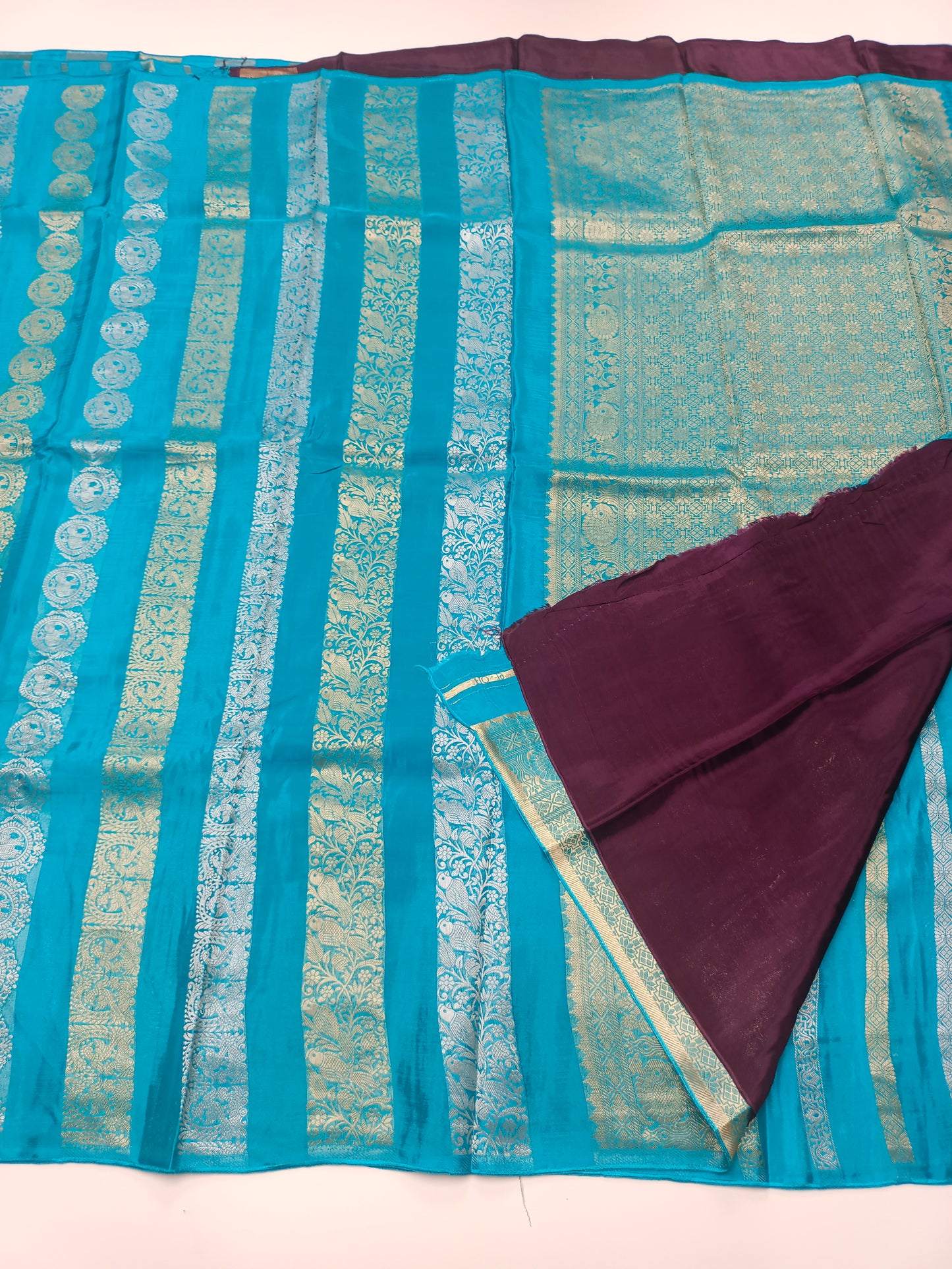 FANCY ORGANZA CREPE SILK SAREE