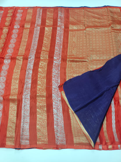 FANCY ORGANZA CREPE SILK SAREE