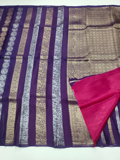 FANCY ORGANZA CREPE SILK SAREE