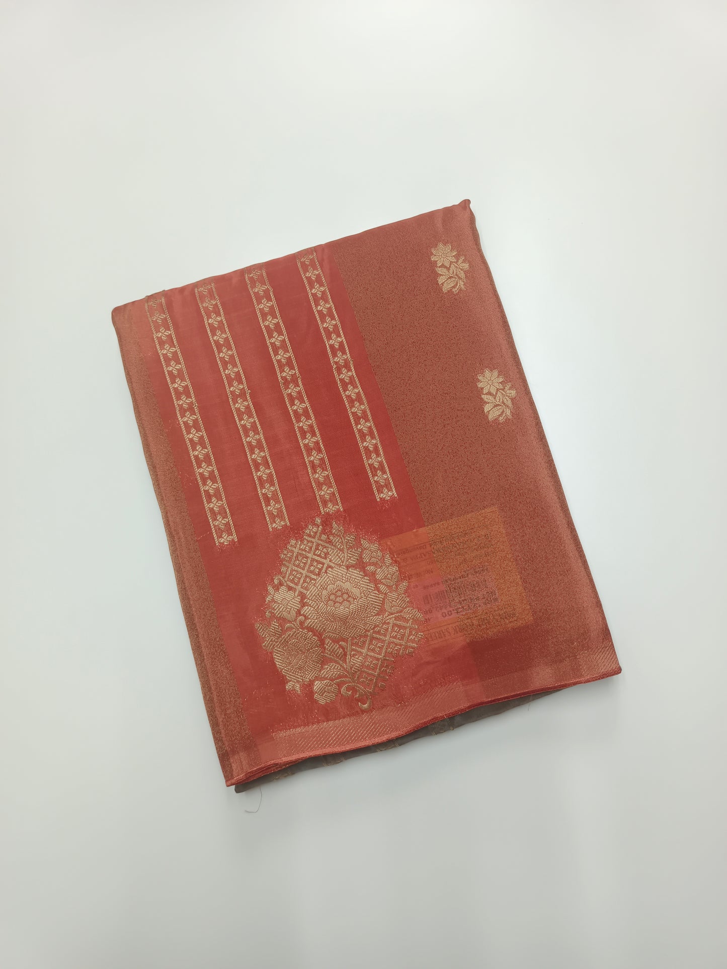 2D FANCY ORGANZA CREPE SILK SAREE