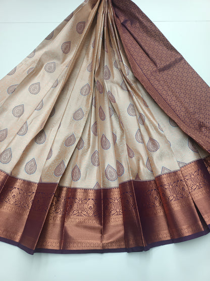 FANCY BROCADE SAREE
