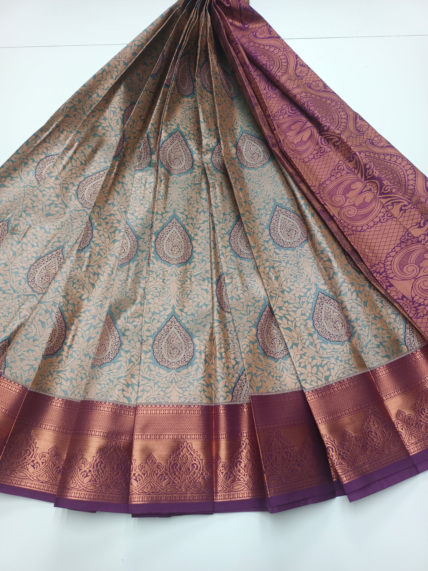 FANCY BROCADE SAREE