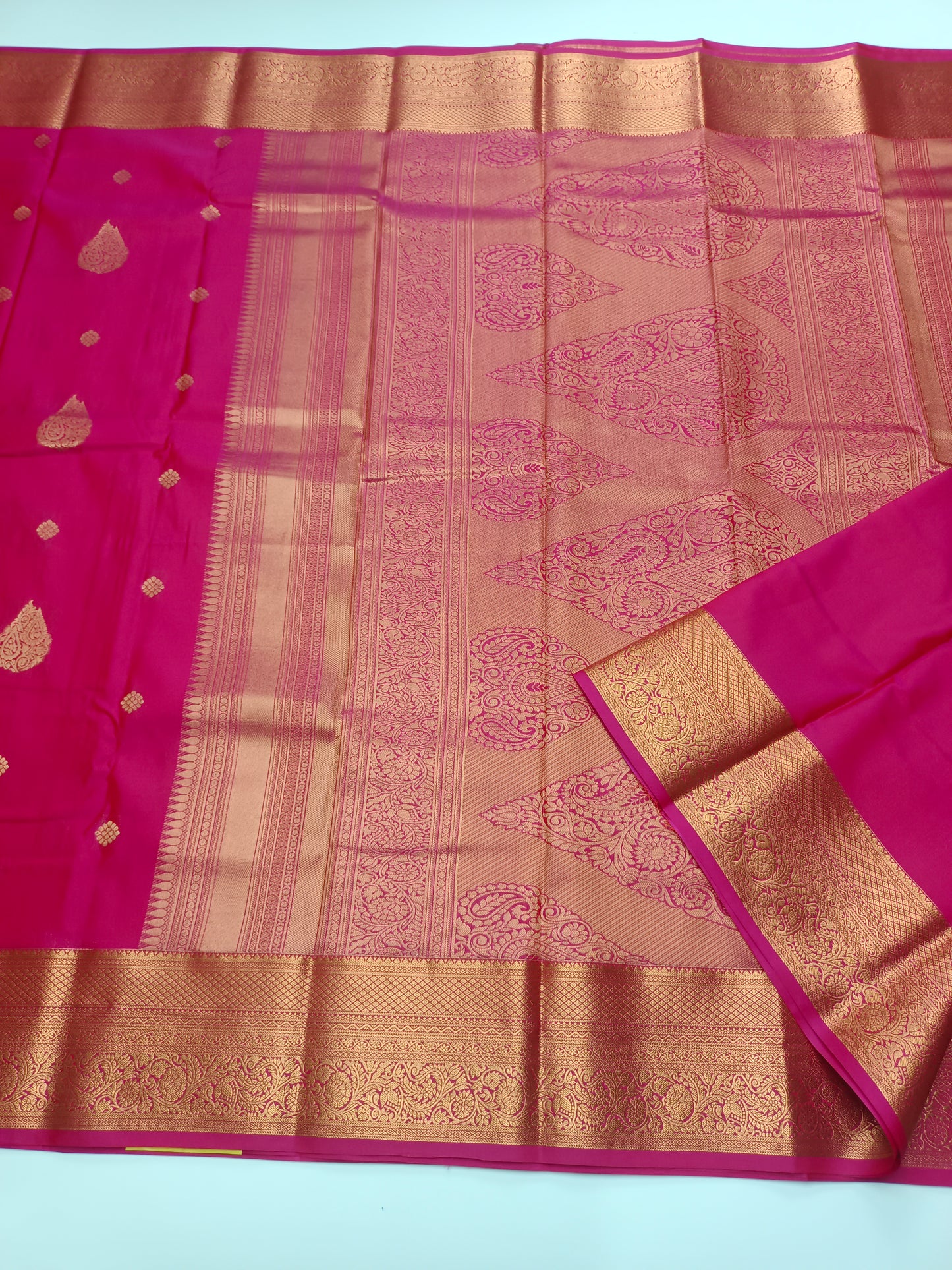 KANCHIPURAM SEMI SILK SAREE