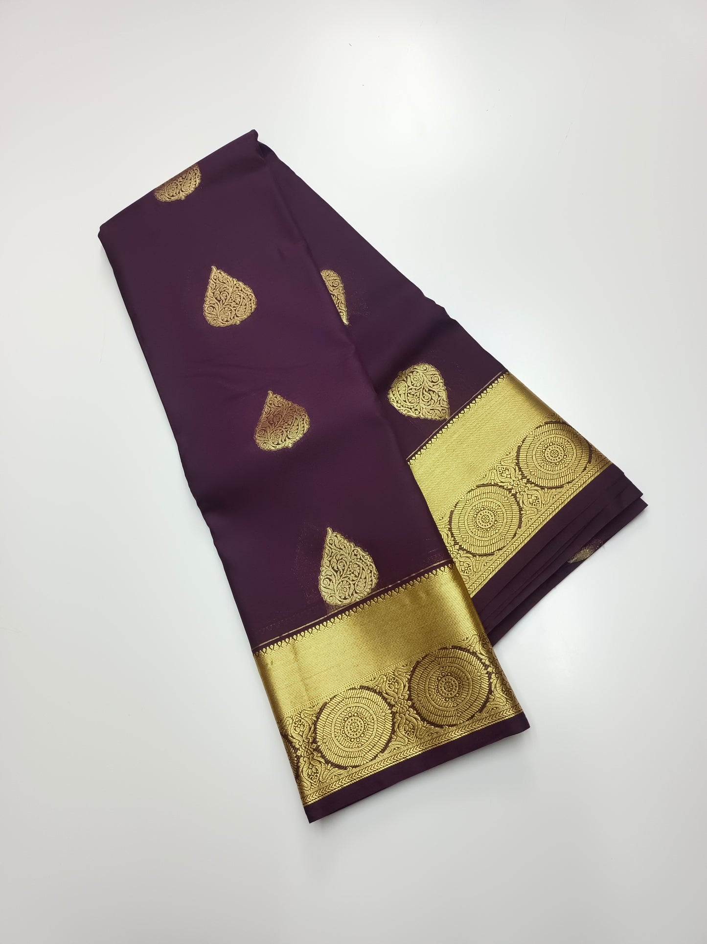 KANCHIPURAM SEMI SILK SAREE