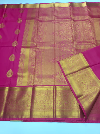 KANCHIPURAM SEMI SILK SAREE
