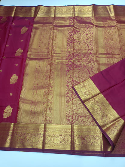 KANCHIPURAM SEMI SILK SAREE