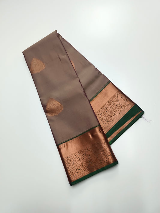 KANCHIPURAM SEMI SILK SAREE