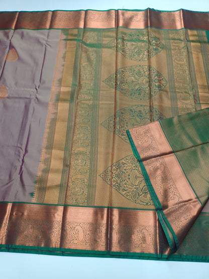 KANCHIPURAM SEMI SILK SAREE