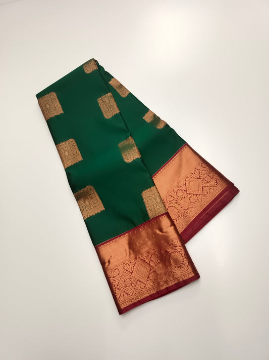 KANCHIPURAM SEMI SILK SAREE
