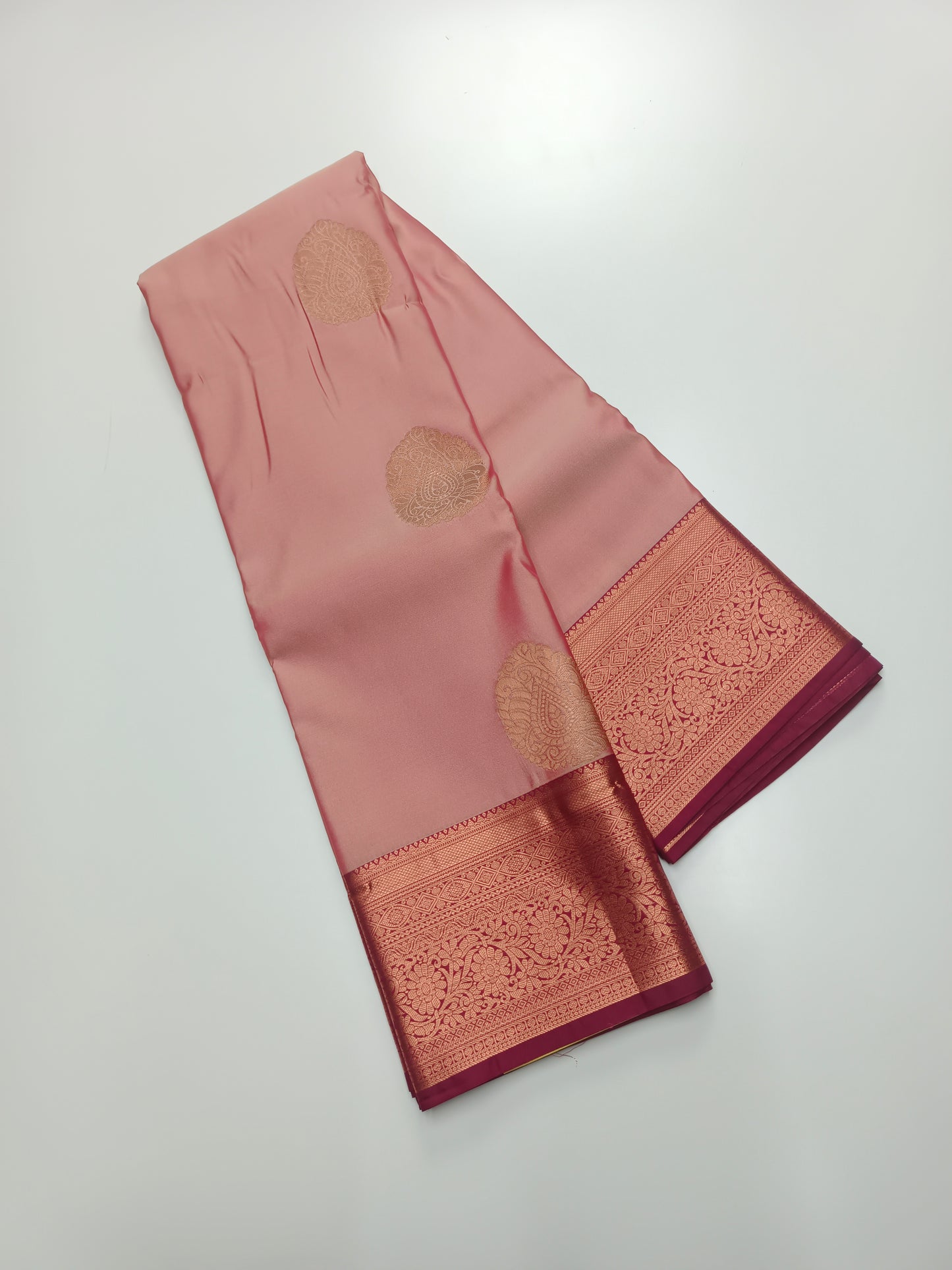KANCHIPURAM SEMI SILK SAREE