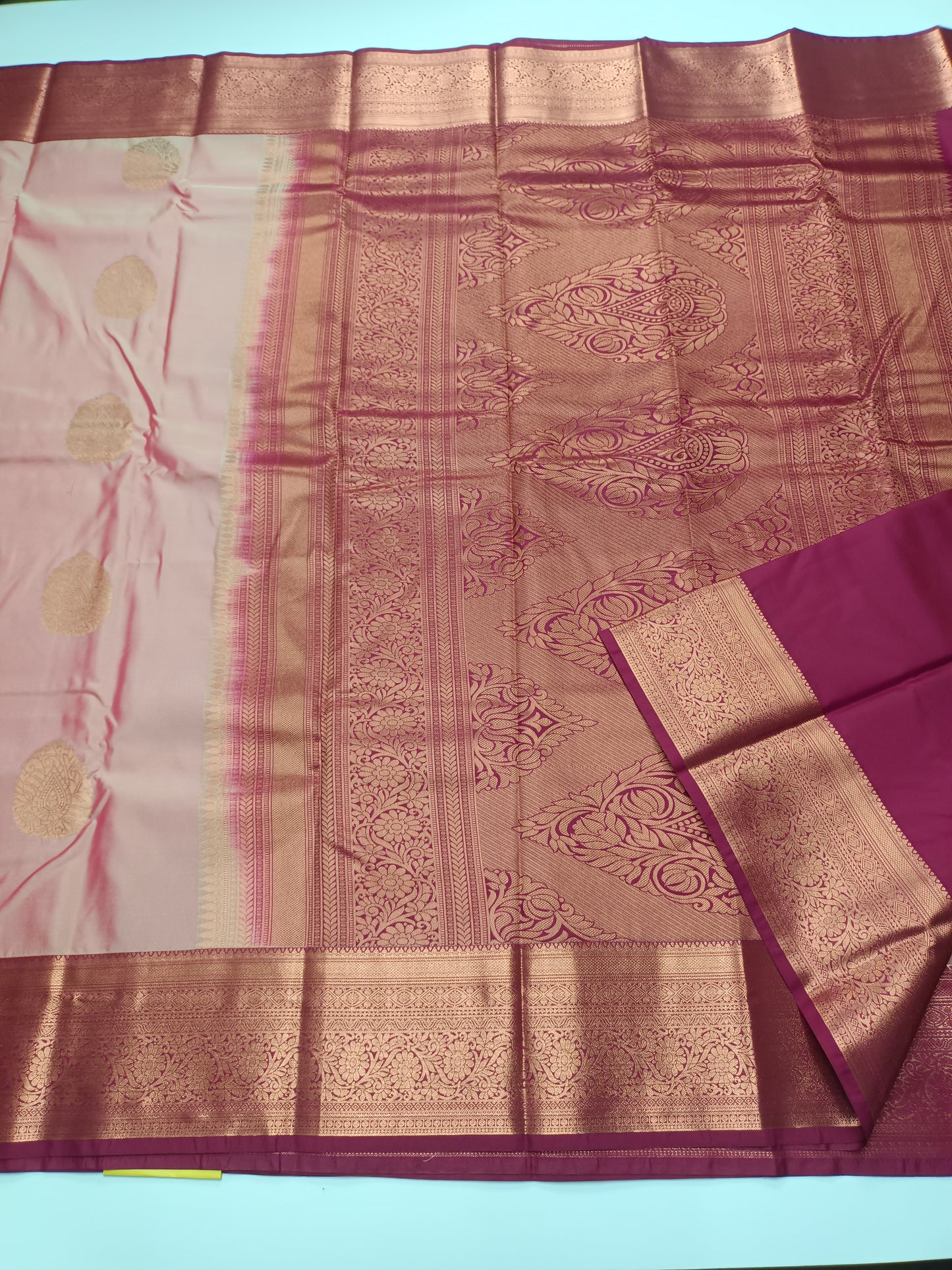 KANCHIPURAM SEMI SILK SAREE