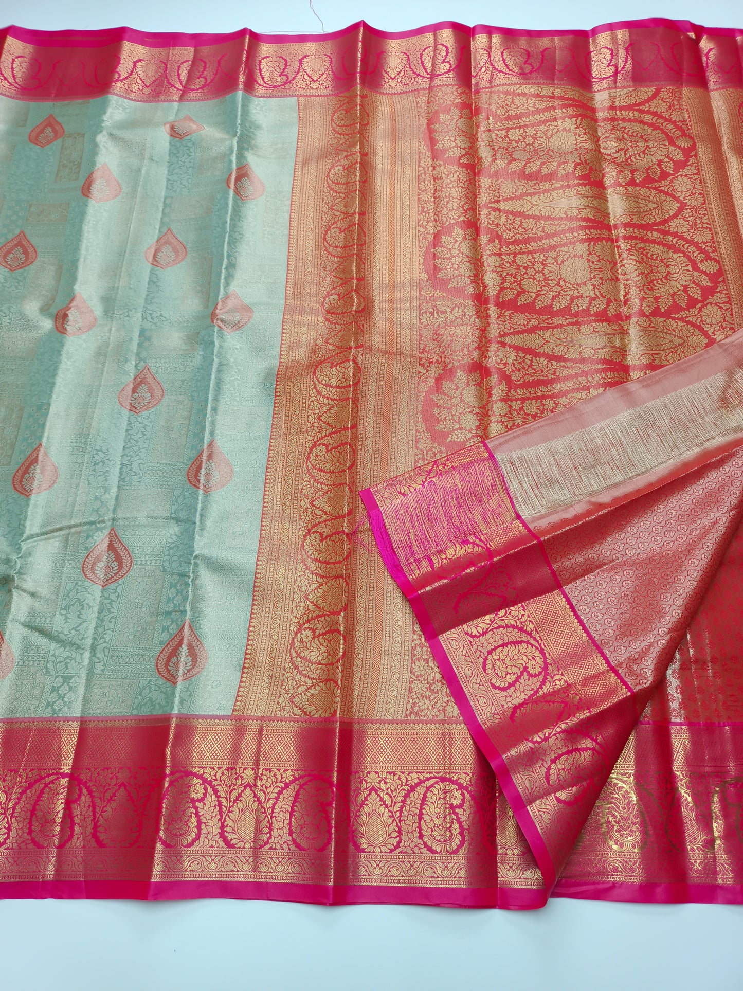 FANCY TISSUE SILK SAREE