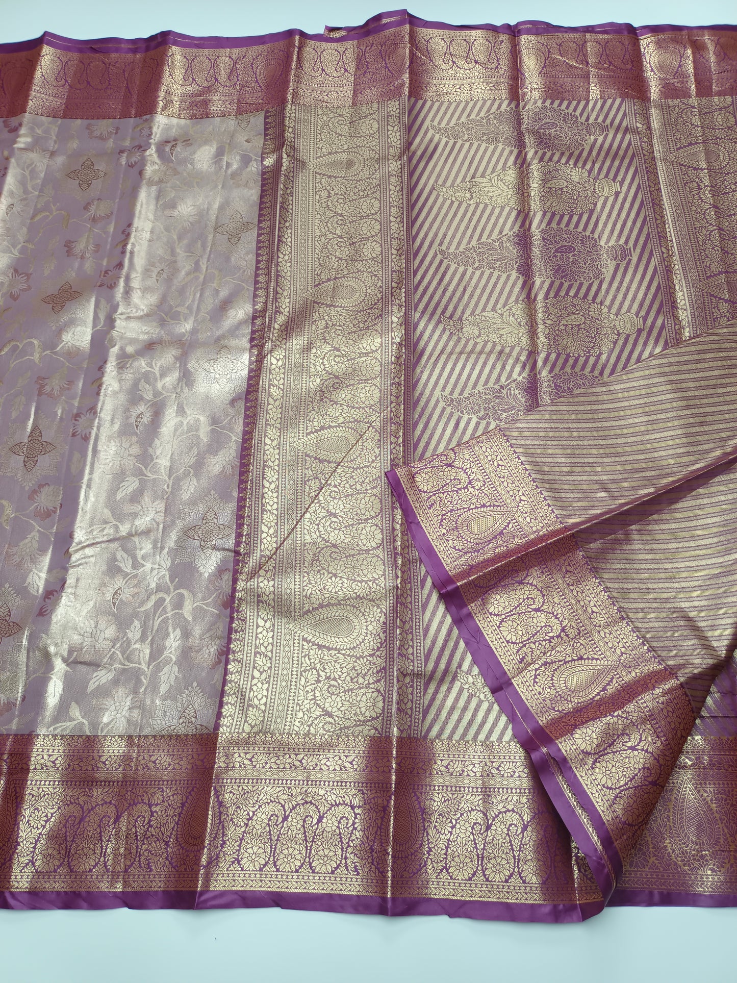 FANCY TISSUE SILK SAREE