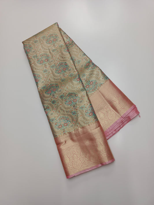 FANCY TISSUE SILK SAREE