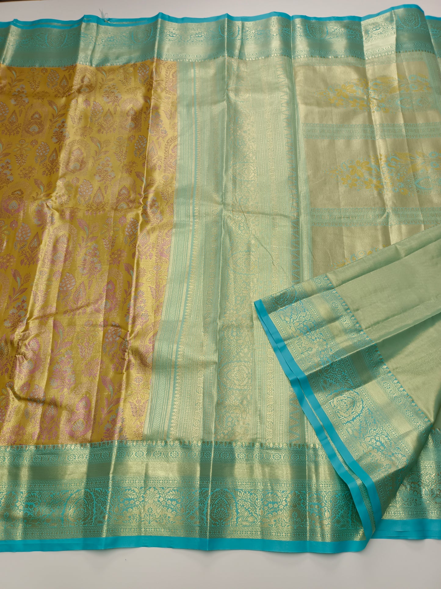 FANCY TISSUE SILK SAREE