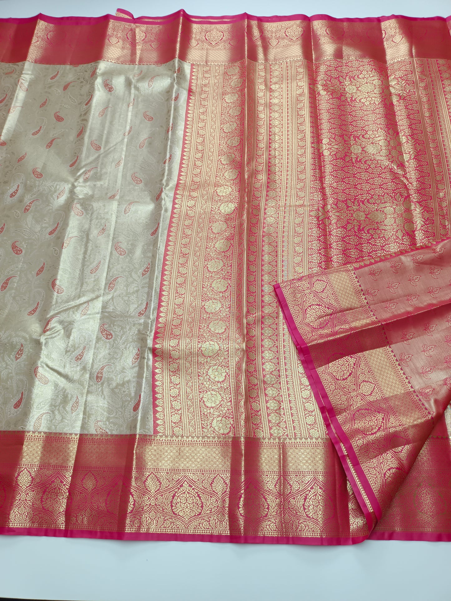 FANCY TISSUE SILK SAREE