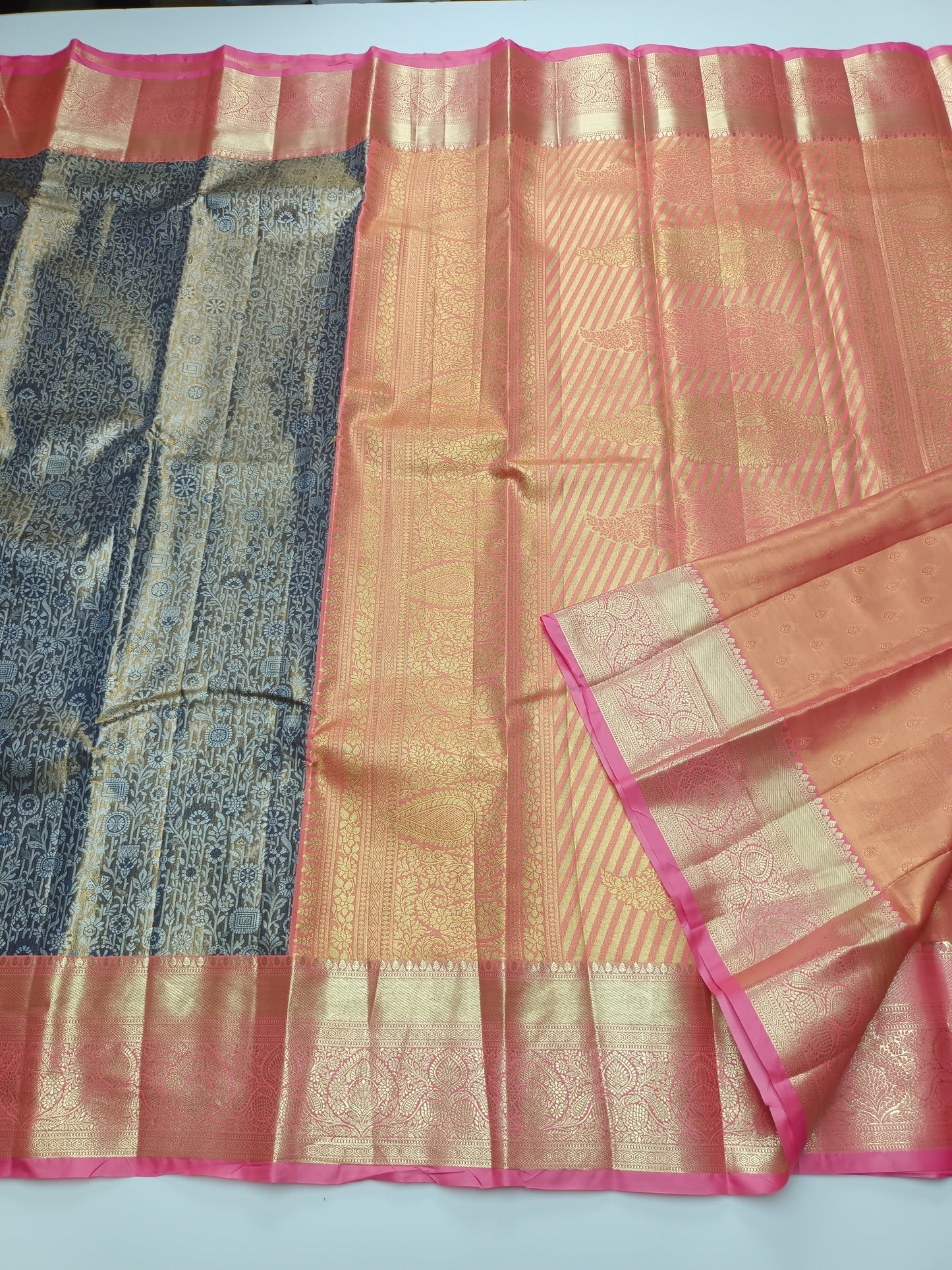 FANCY TISSUE SILK SAREE