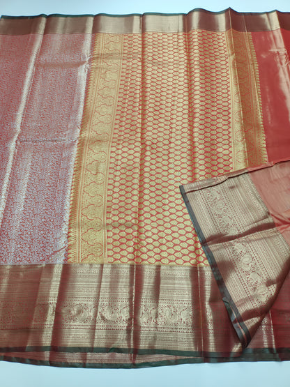 FANCY TISSUE SILK SAREE