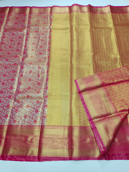 FANCY TISSUE SILK SAREE