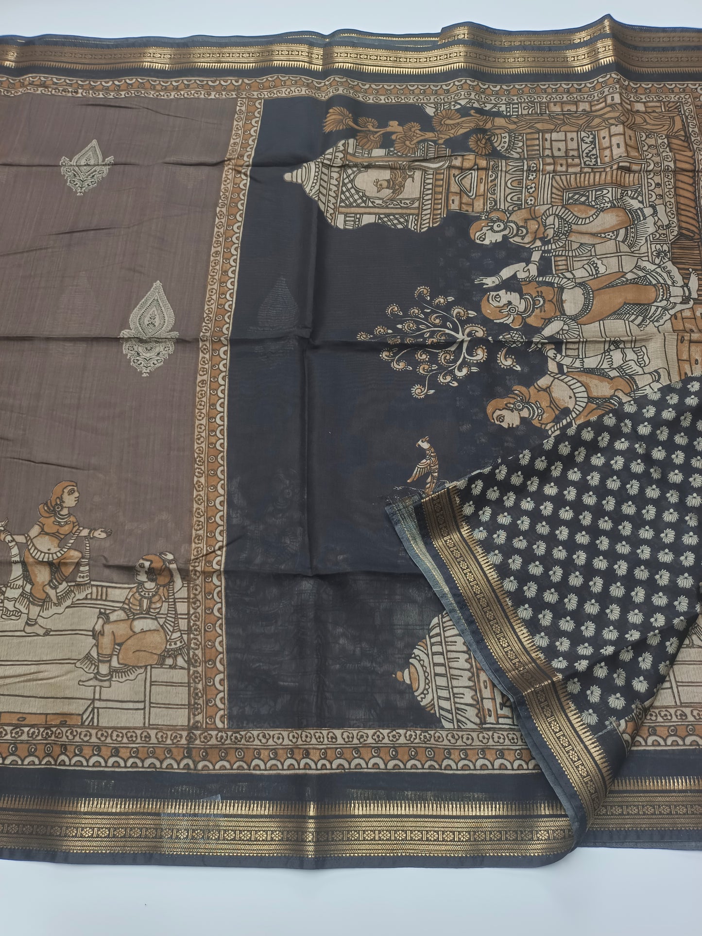 FANCY ASSAM COTTON SAREE
