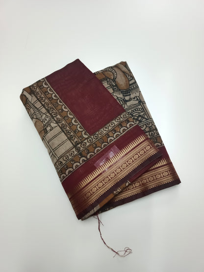 FANCY ASSAM COTTON SAREE