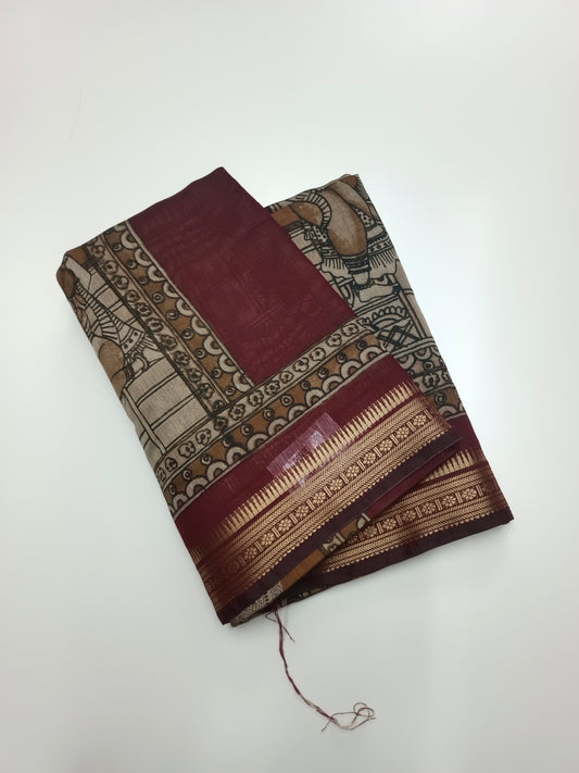 FANCY ASSAM COTTON SAREE