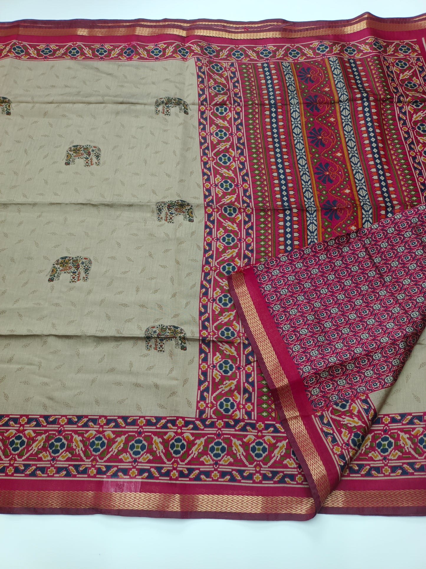 FANCY ASSAM COTTON SAREE