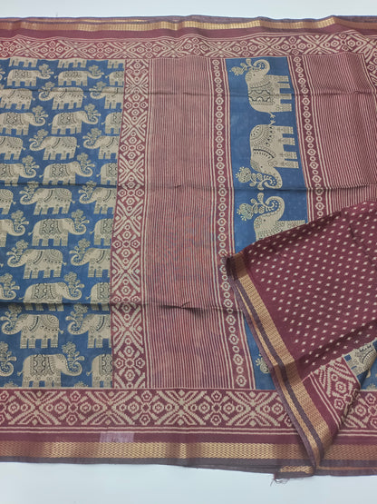 FANCY ASSAM COTTON SAREE