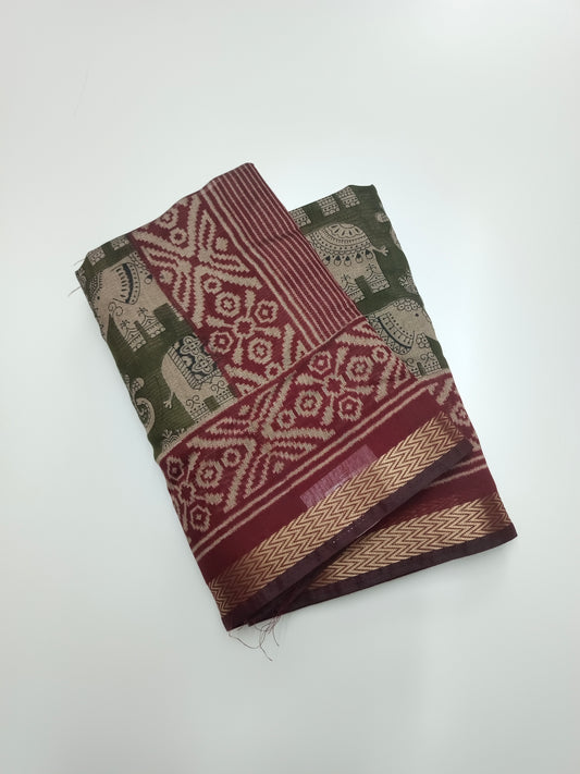 FANCY ASSAM COTTON SAREE