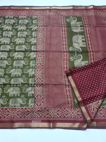 FANCY ASSAM COTTON SAREE