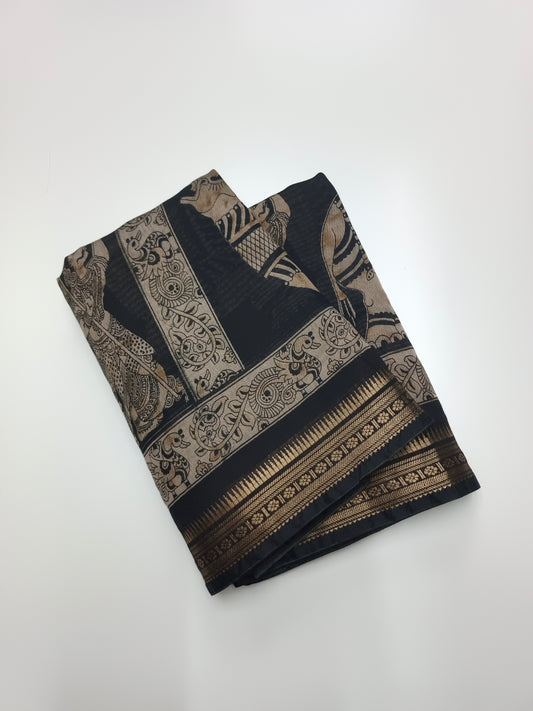 FANCY ASSAM COTTON SAREE