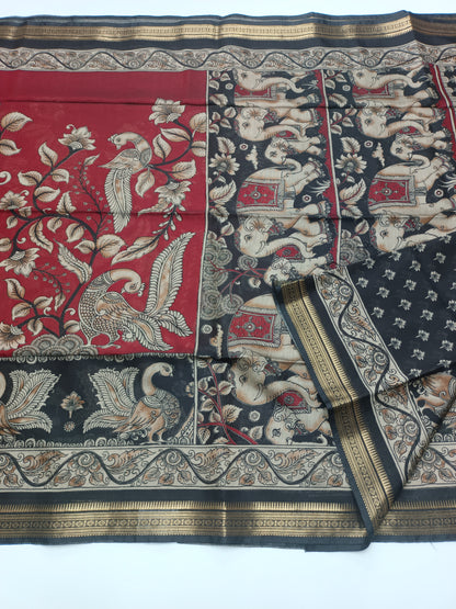 FANCY ASSAM COTTON SAREE
