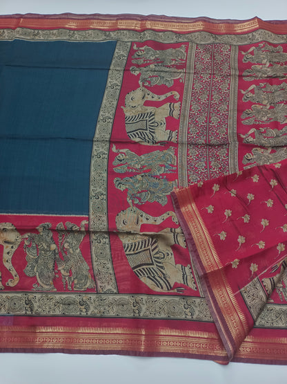 FANCY ASSAM COTTON SAREE