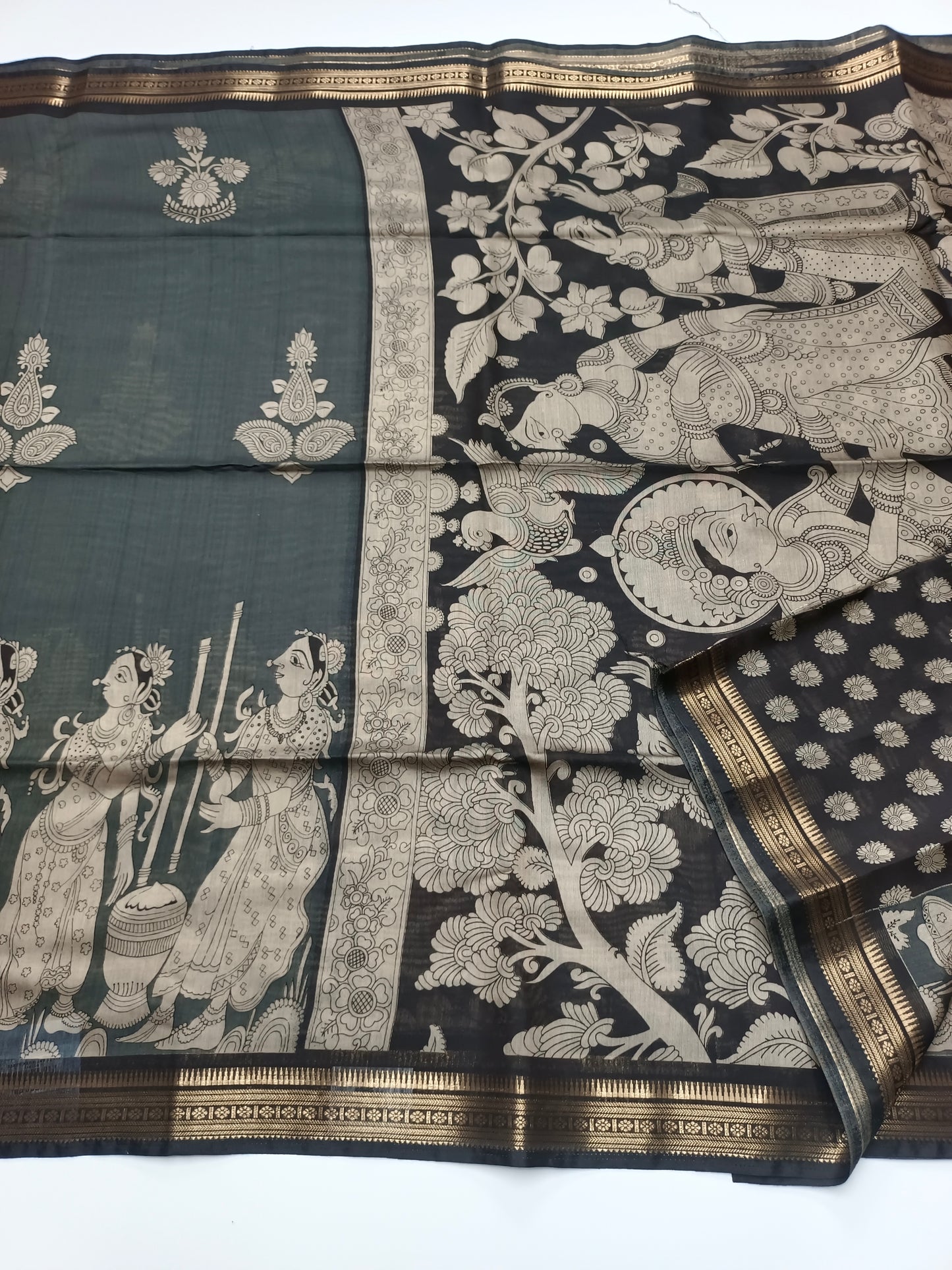 FANCY ASSAM COTTON SAREE