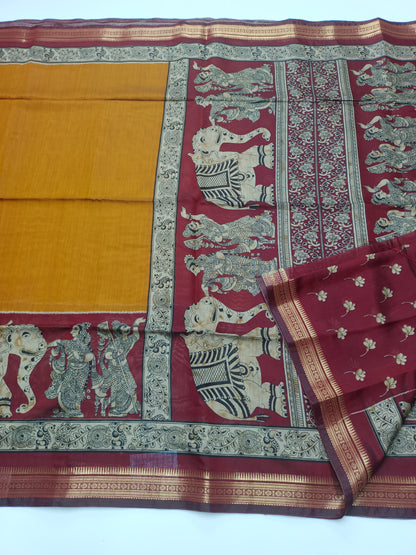 FANCY ASSAM COTTON SAREE