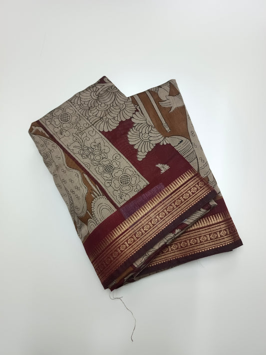 FANCY ASSAM COTTON SAREE
